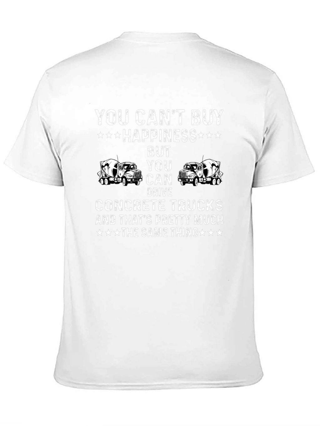 Concrete Truck Driver Humor T-Shirt