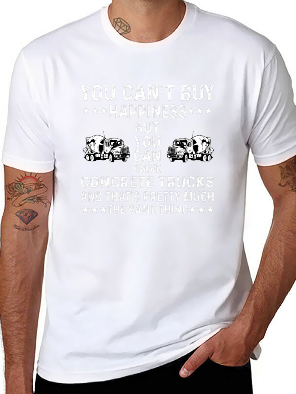 Concrete Truck Driver Humor T-Shirt
