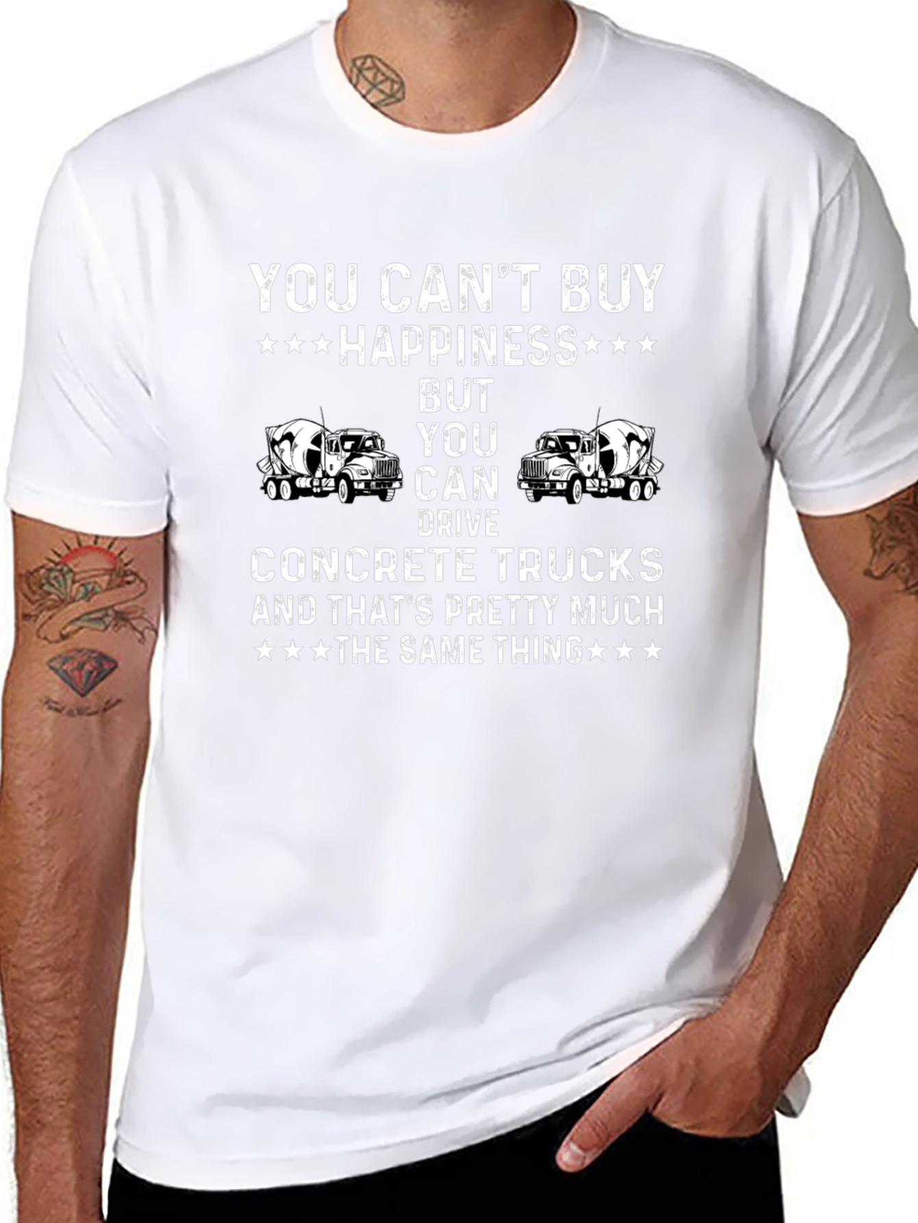 Concrete Truck Driver Humor T-Shirt