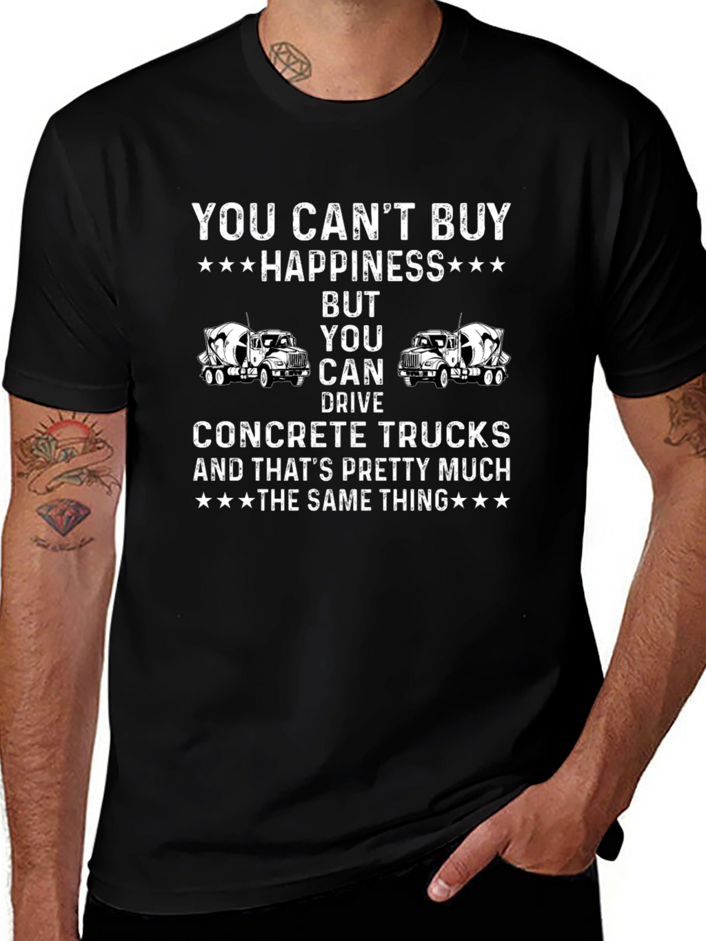 Concrete Truck Driver Humor T-Shirt