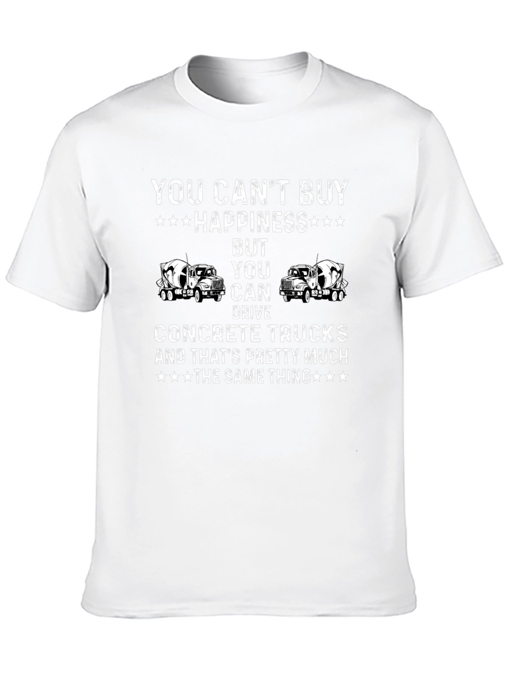 Concrete Truck Driver Humor T-Shirt