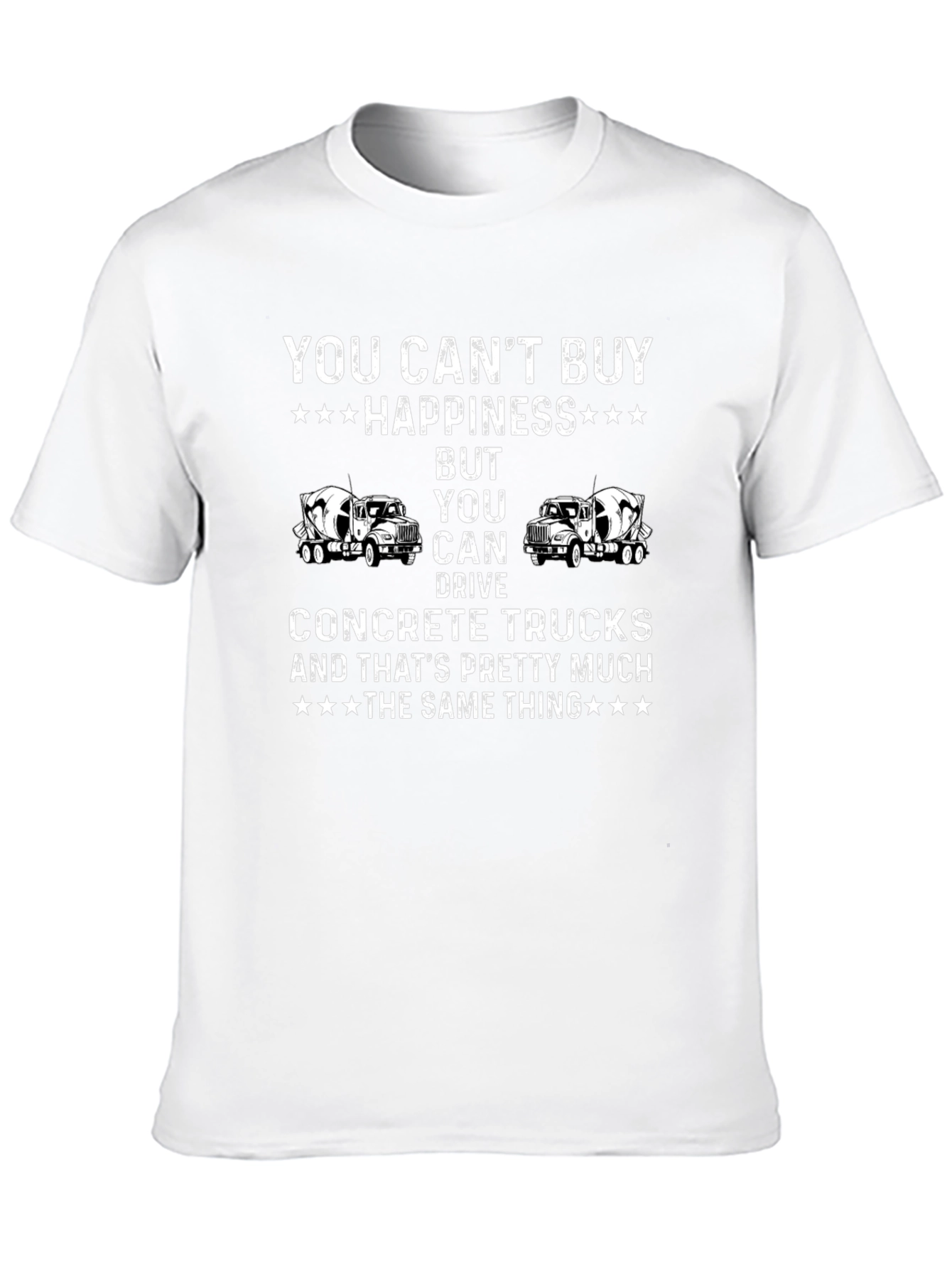 Concrete Truck Driver Humor T-Shirt