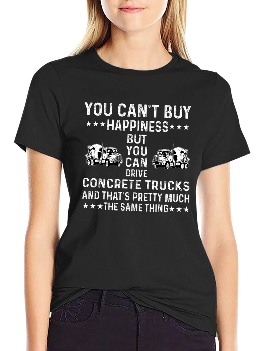 Concrete Truck Driver Humor T-Shirt