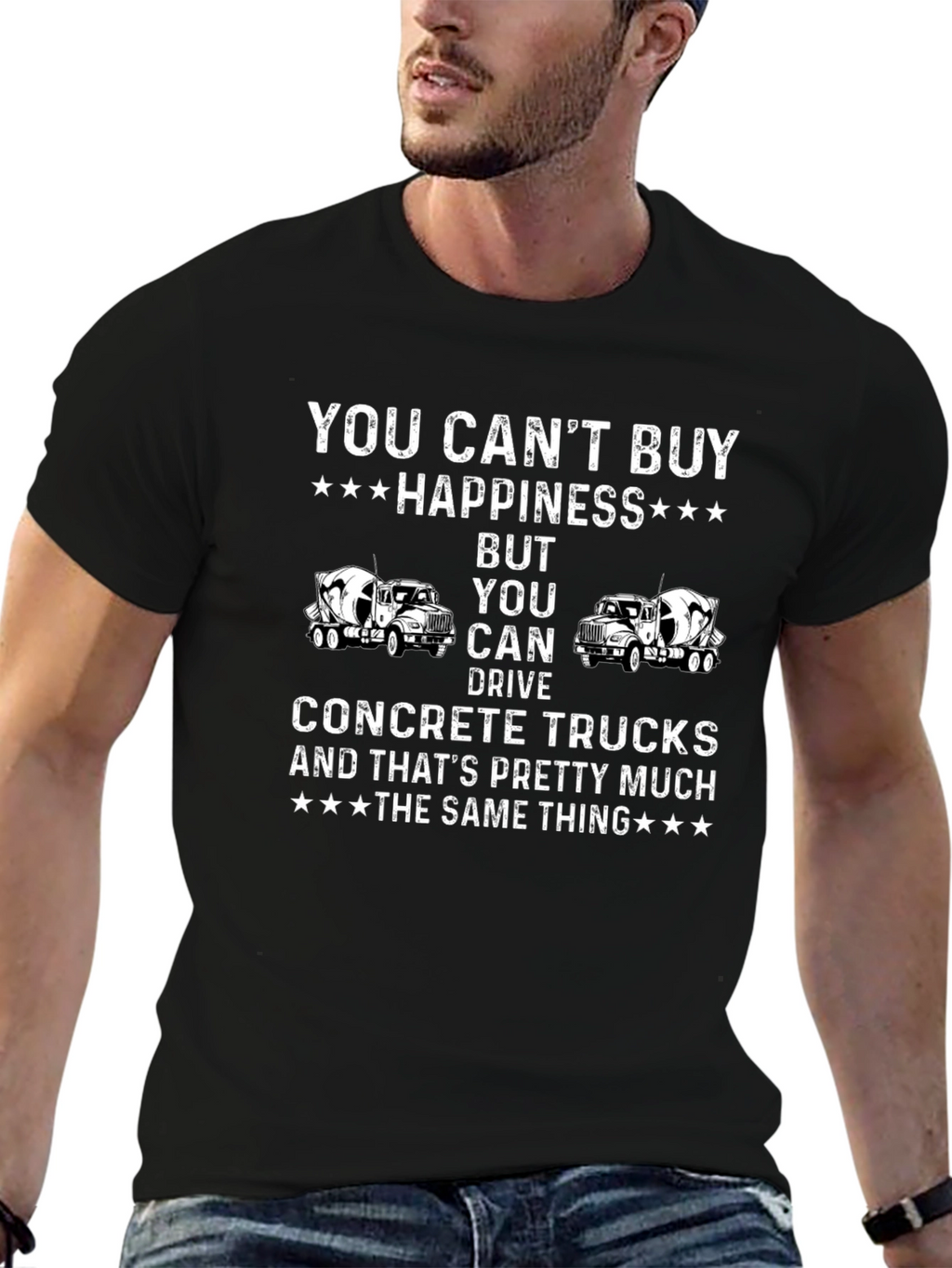 Concrete Truck Driver Humor T-Shirt