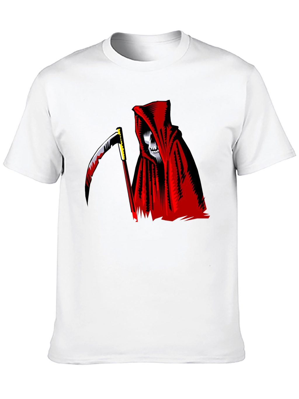 Grim Reaper Graphic Black T-Shirt