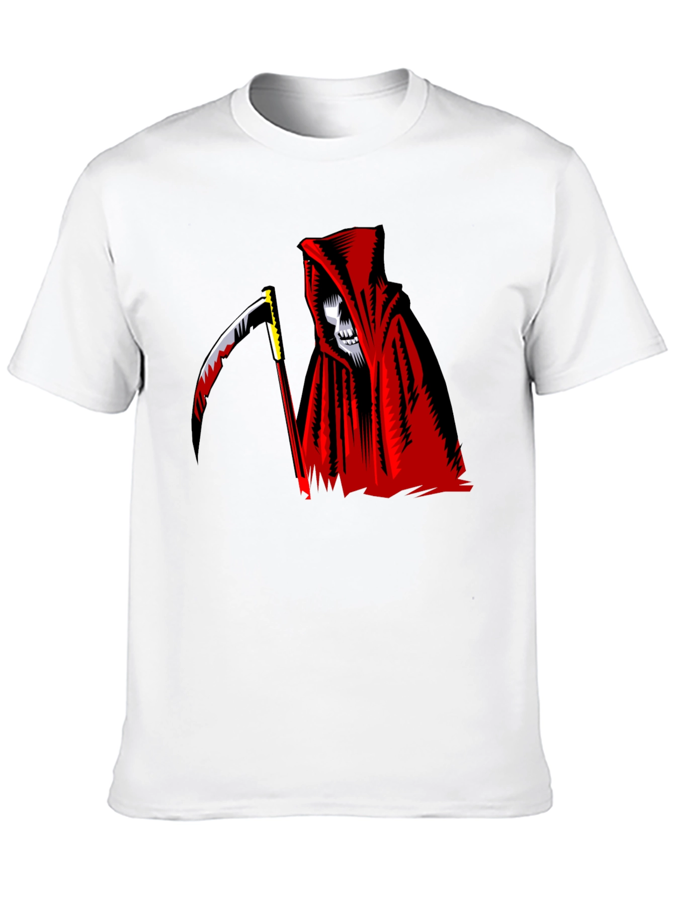 Grim Reaper Graphic Black T-Shirt