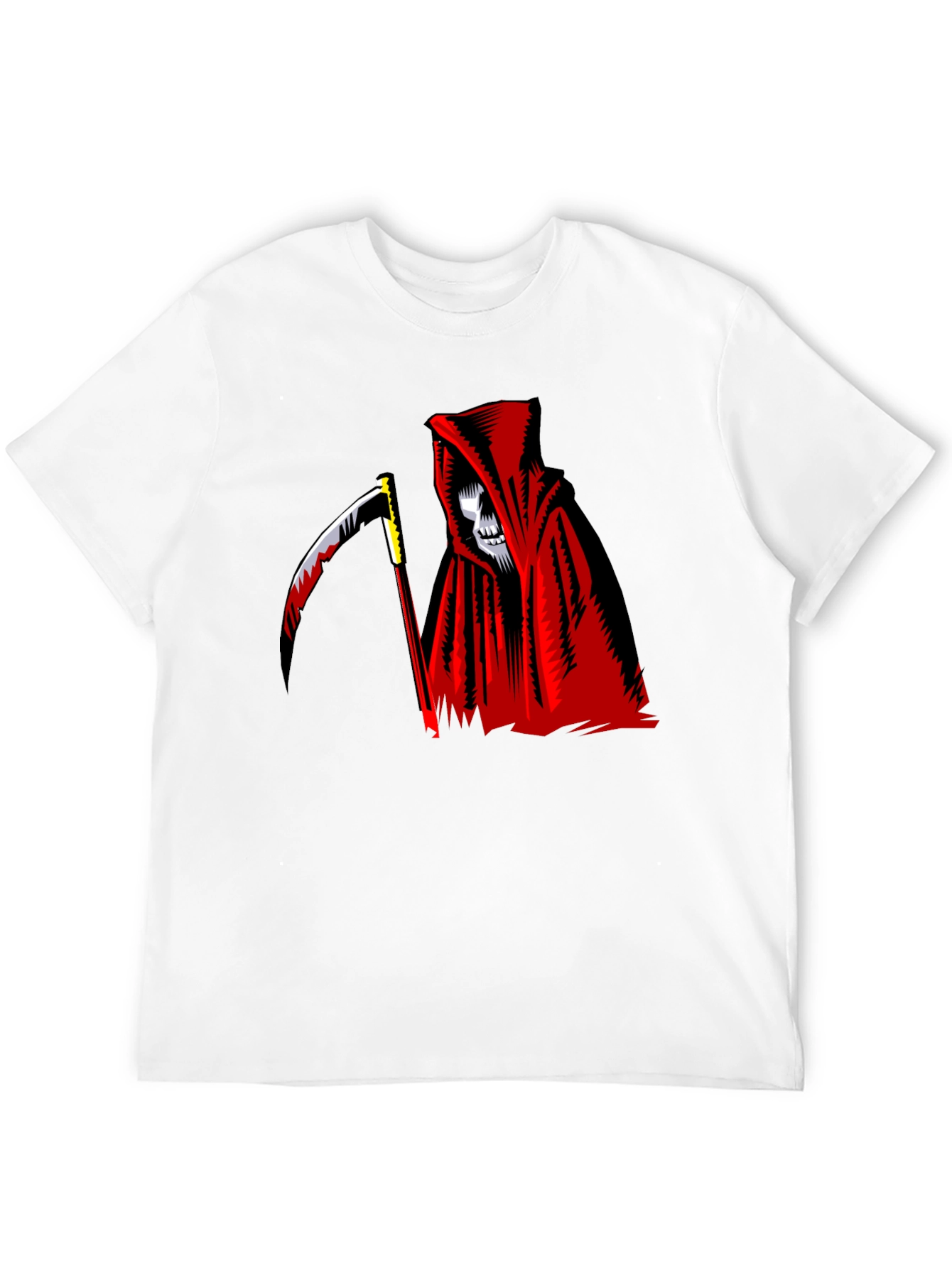 Grim Reaper Graphic Black T-Shirt