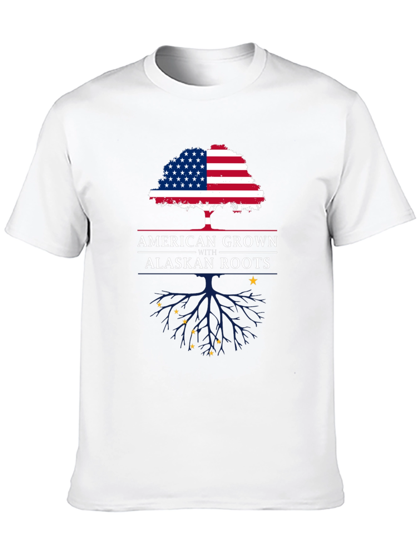 American Grown with Alaskan Roots T-Shirt