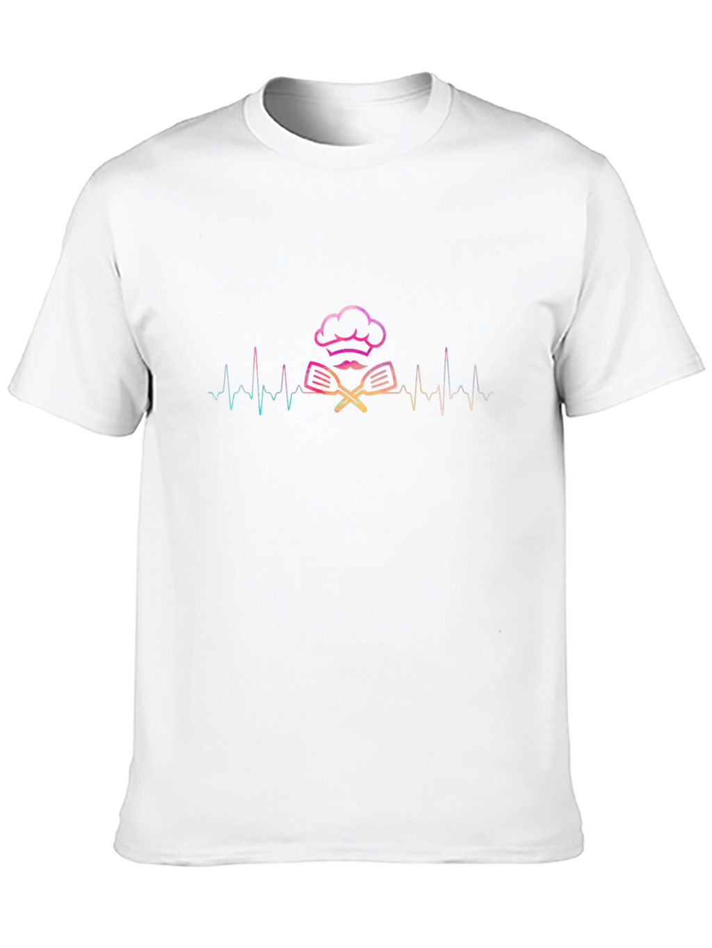 Chefs Heartbeat Tee - Culinary Pride