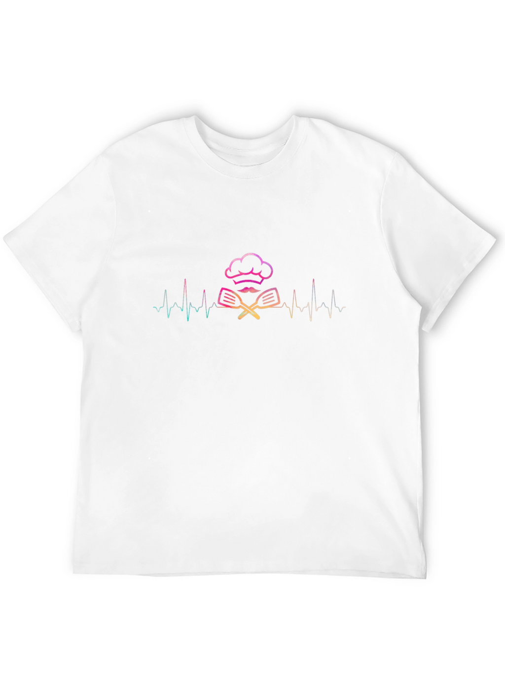 Chefs Heartbeat Tee - Culinary Pride