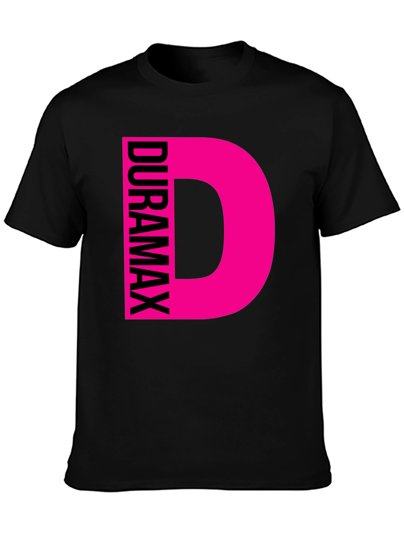 Duramax Pink Graphic Tee - Black