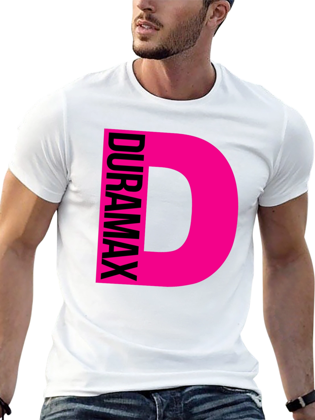Duramax Pink Graphic Tee - Black