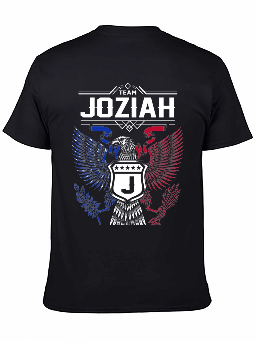 Team Joziah Patriotic Eagle Graphic Tee