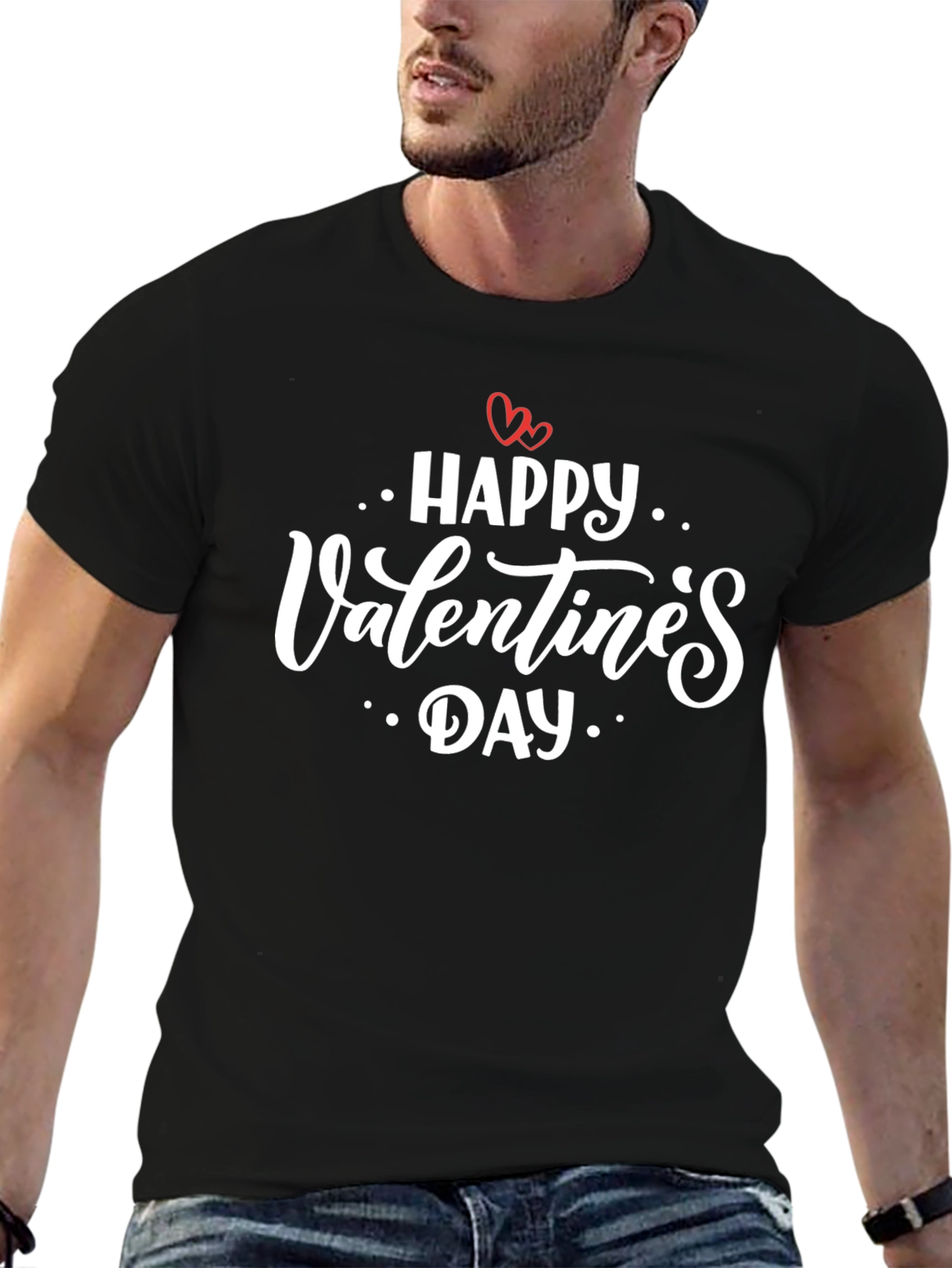 Happy Valentines Day Graphic T-Shirt