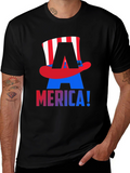 Patriotic Merica! T-Shirt - USA Pride