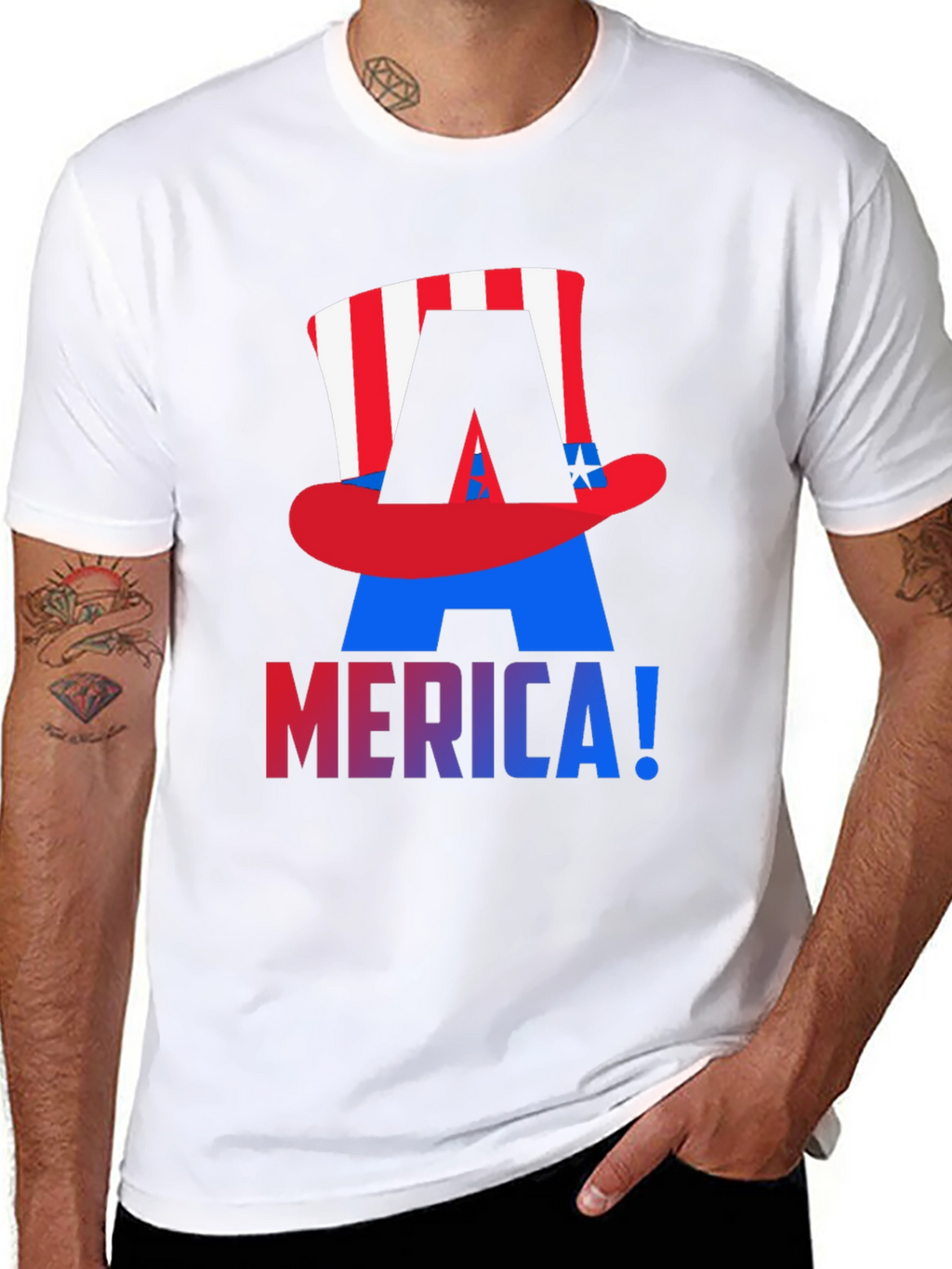 Patriotic Merica! T-Shirt - USA Pride