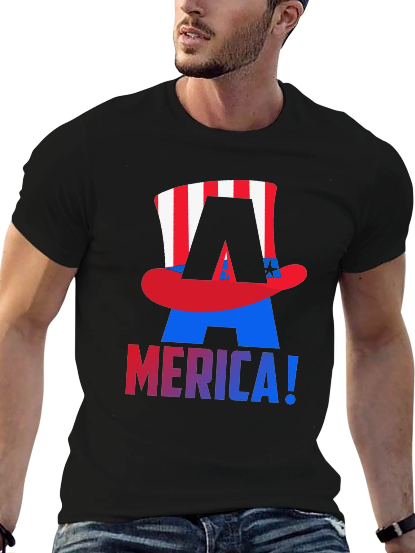 Patriotic Merica! T-Shirt - USA Pride