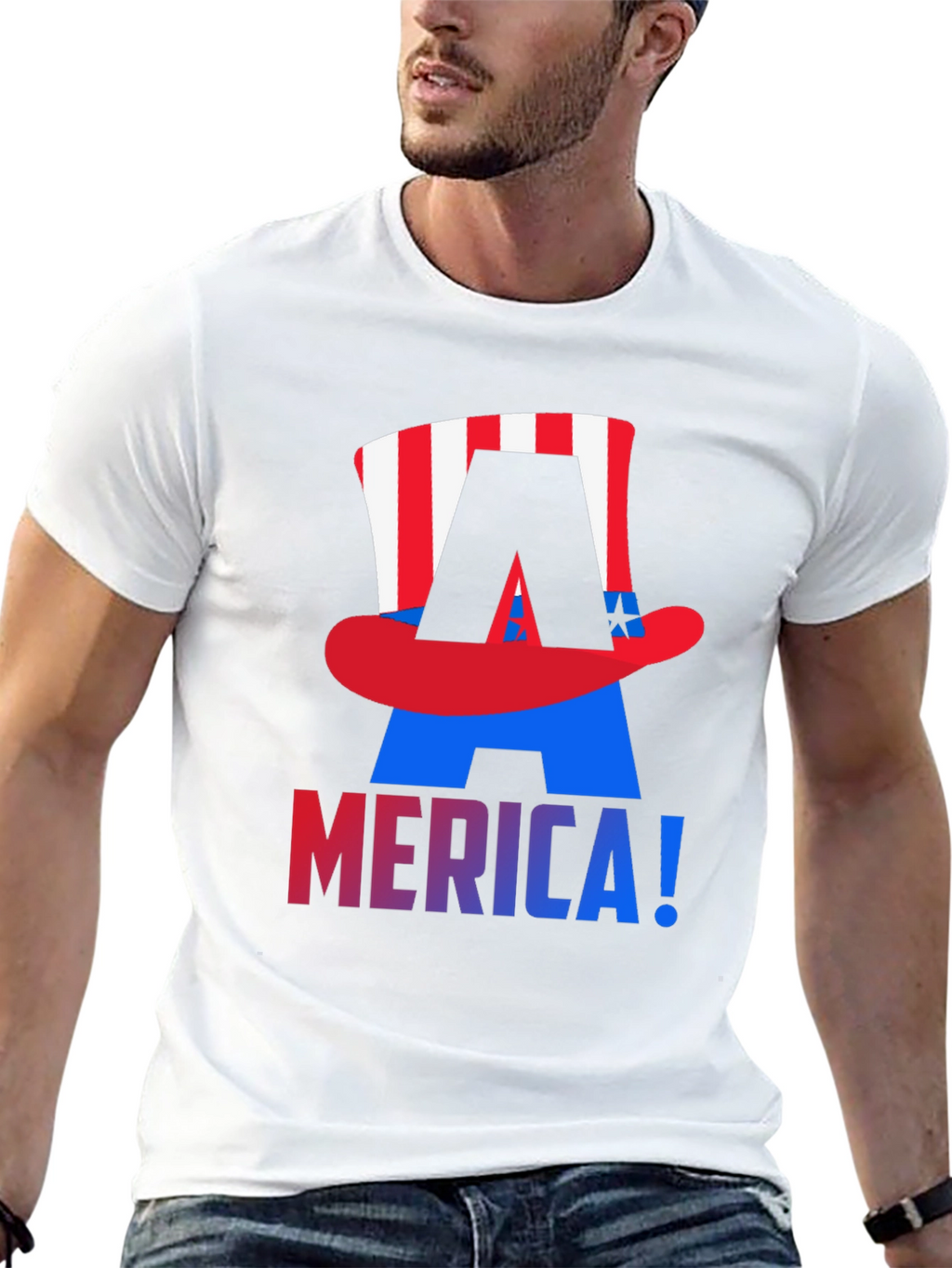Patriotic Merica! T-Shirt - USA Pride