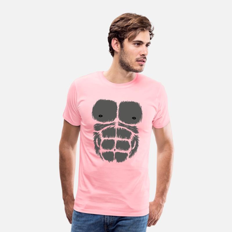 Gorilla Chest Belly Boy Girl Monkey Costume Kids