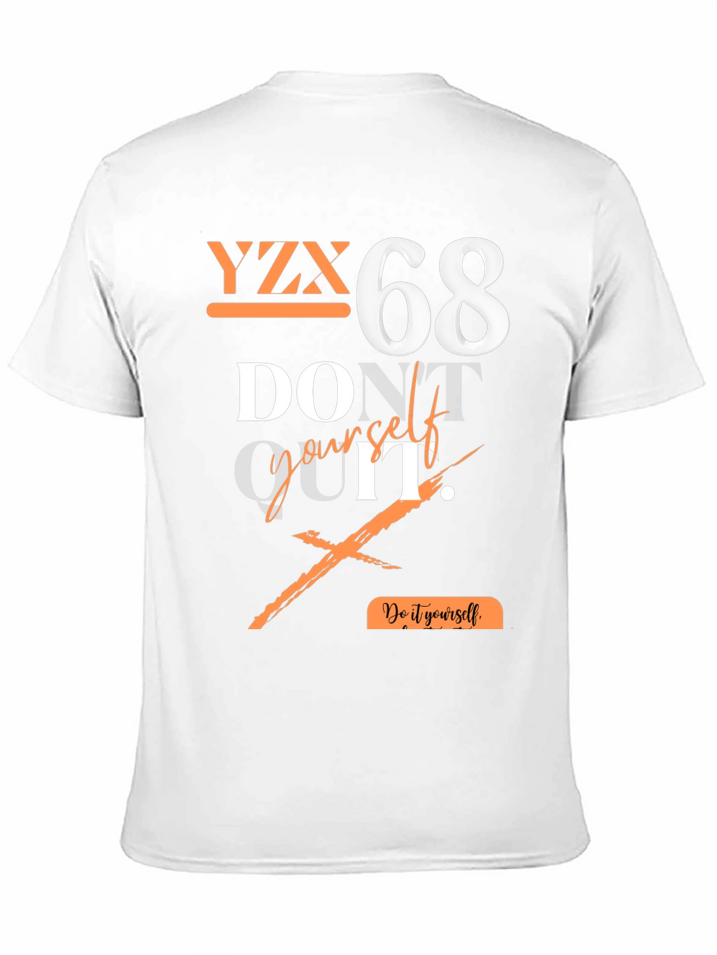 YZX 68 Graphic Print T-Shirt - Do It Yourself