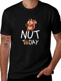 Nut Today Squirrel Graphic T-Shirt