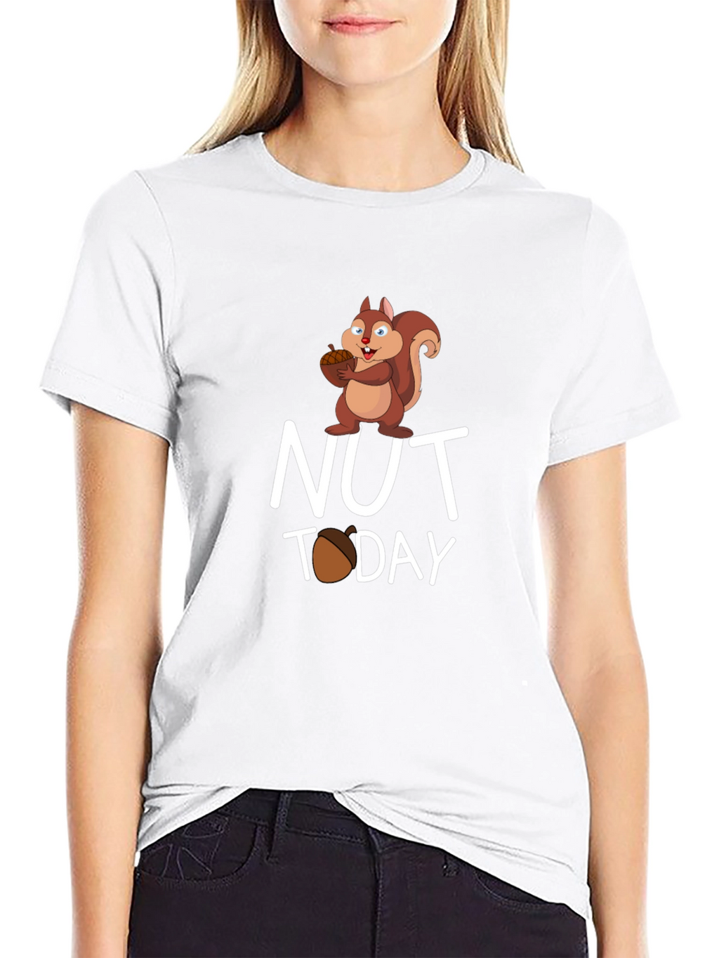 Nut Today Squirrel Graphic T-Shirt