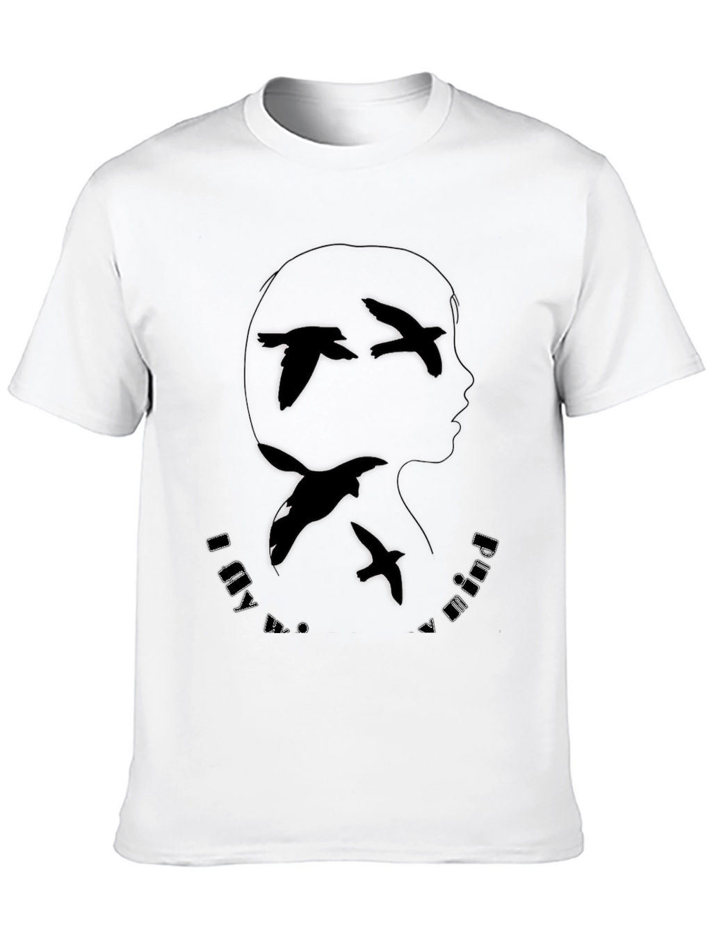 Abstract Bird Mind T-Shirt