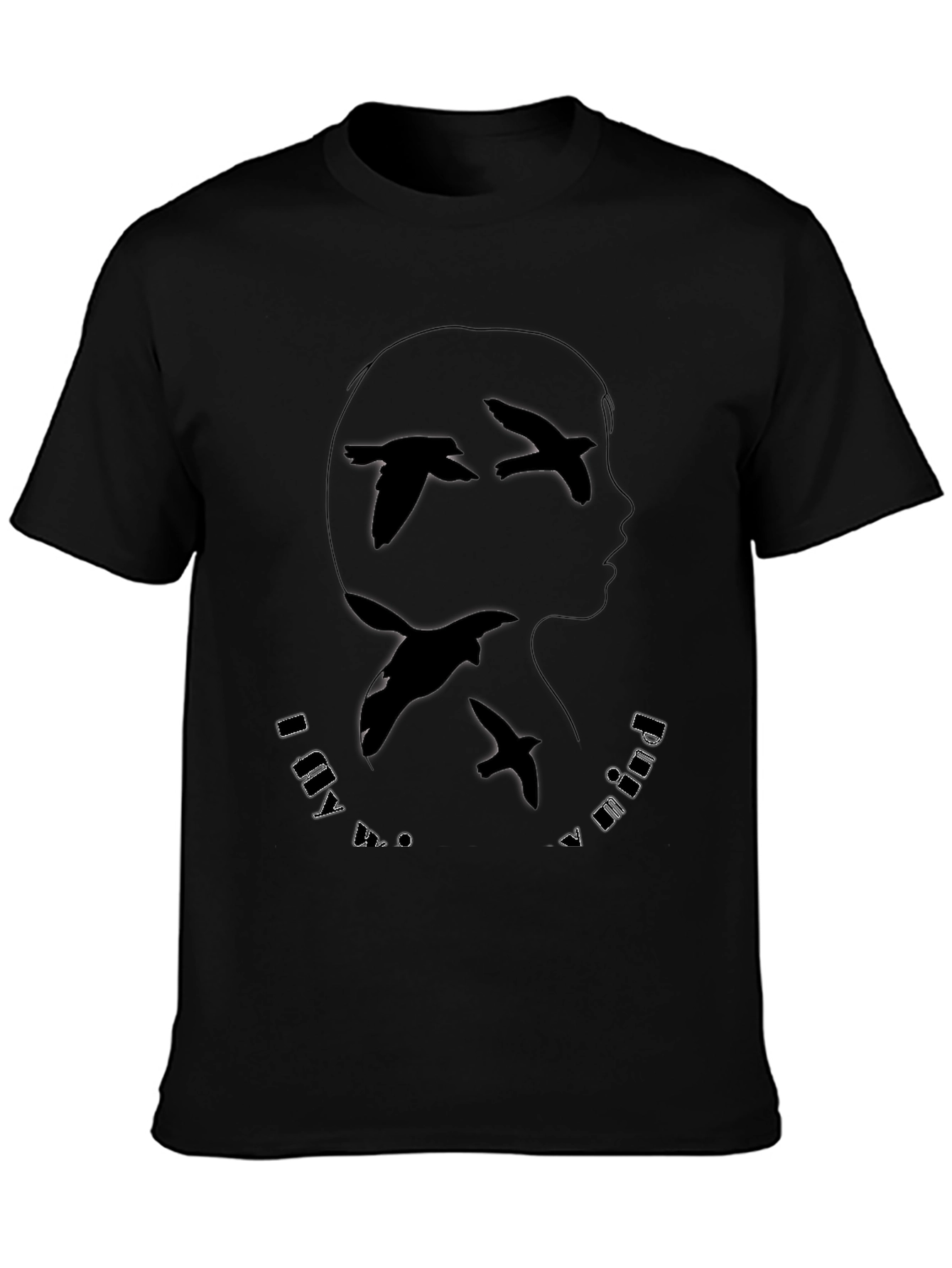 Abstract Bird Mind T-Shirt