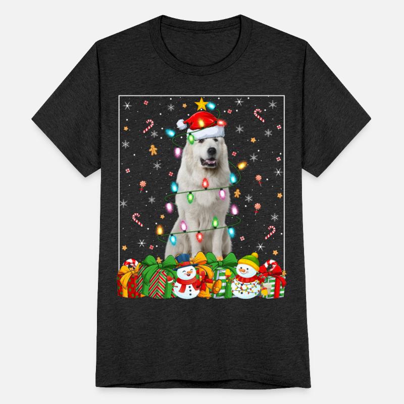 Great Pyrenees Dog Christmas Lights