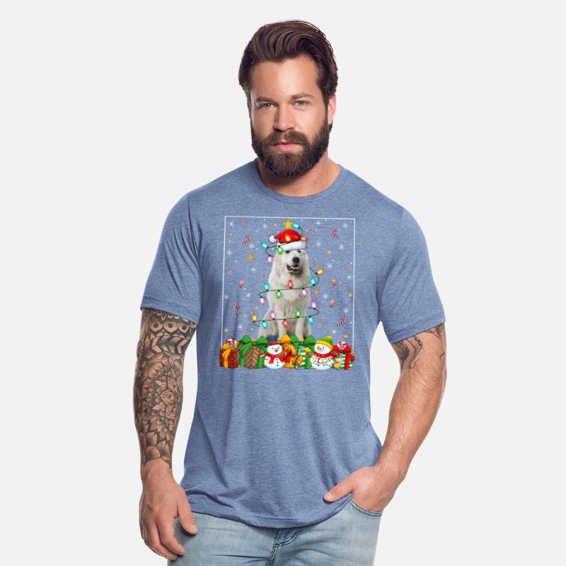 Great Pyrenees Dog Christmas Lights