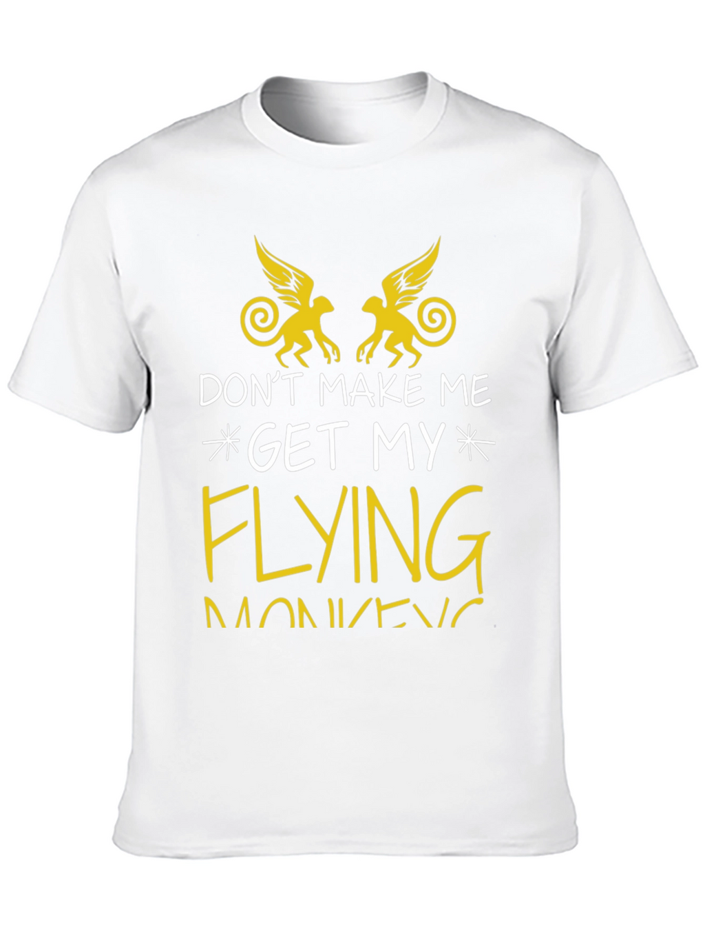 Flying Monkey Graphic Tee - Funny Novelty T-Shirt