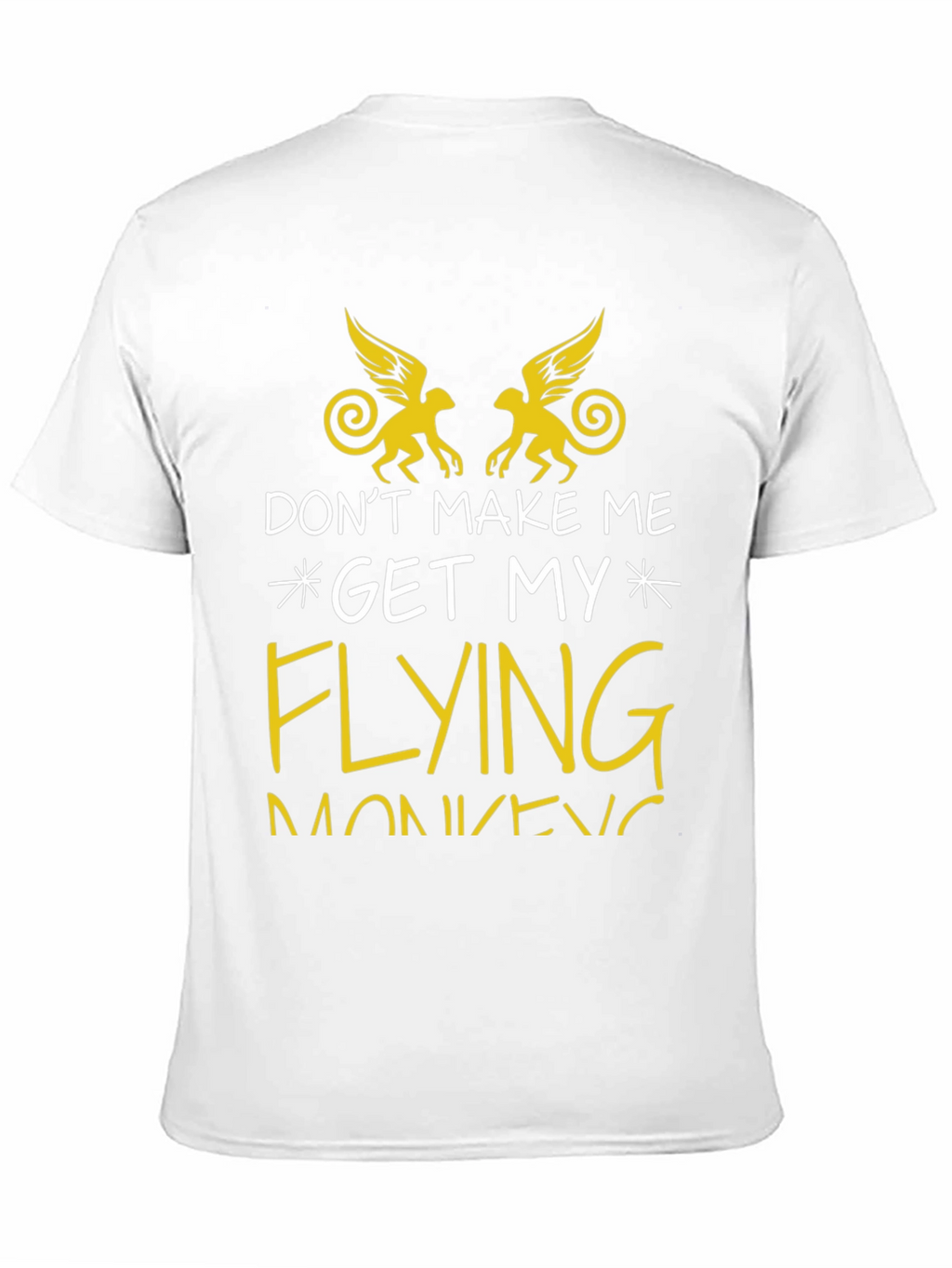 Flying Monkey Graphic Tee - Funny Novelty T-Shirt