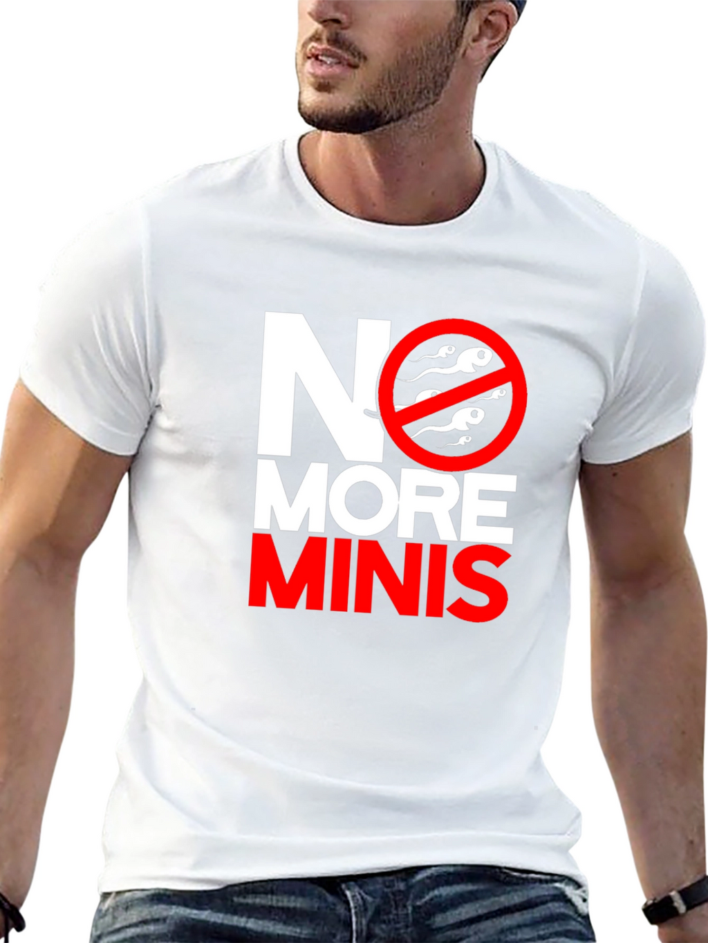 No More Minis Graphic Tee - Funny T-Shirt
