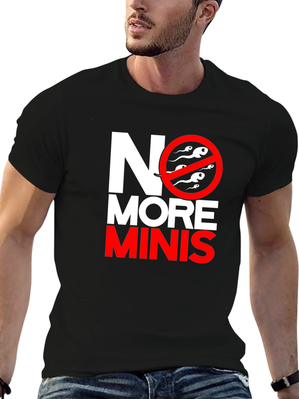 No More Minis Graphic Tee - Funny T-Shirt