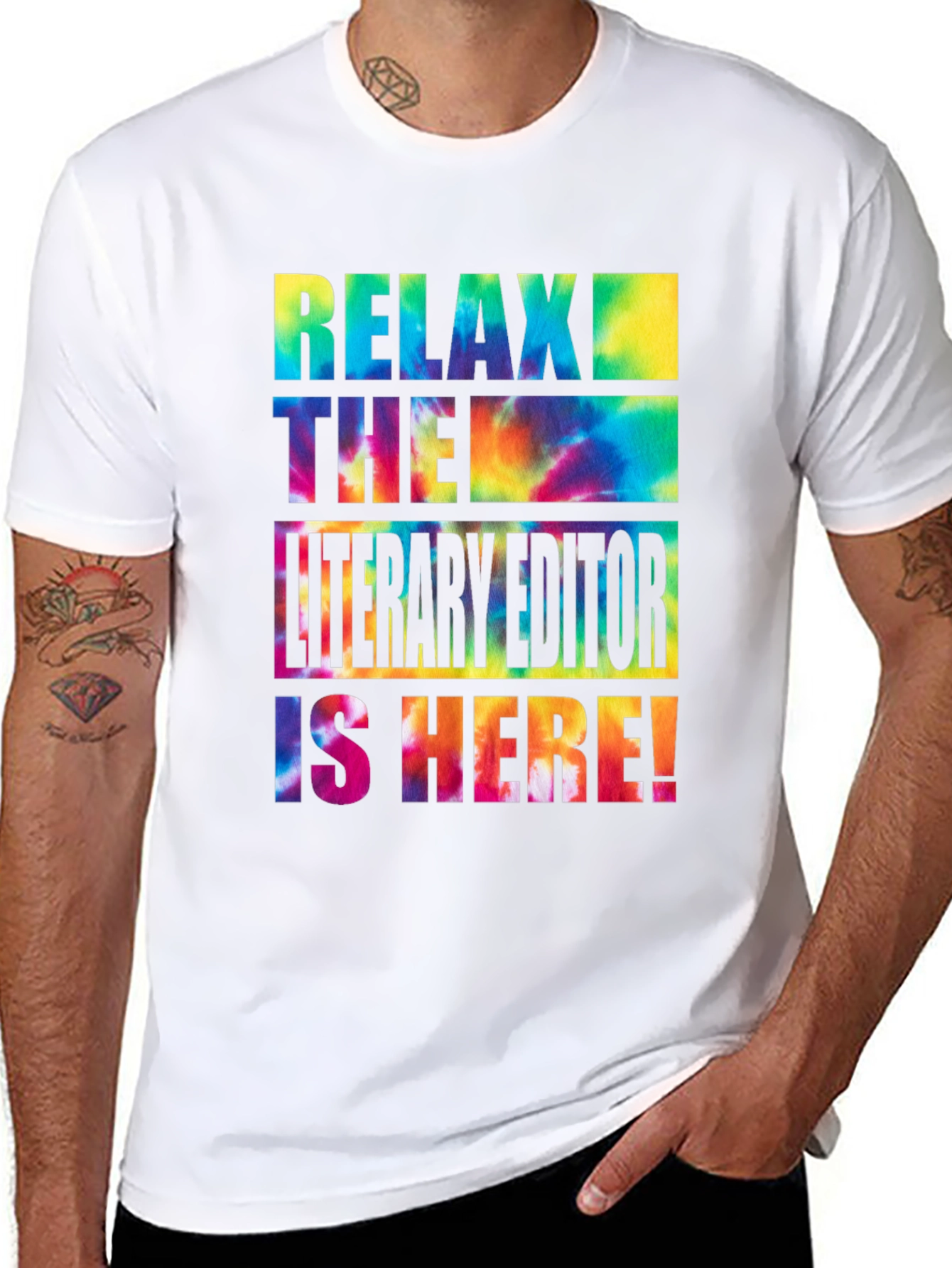 Relax The Literary Editor Is Here! T-Shirt