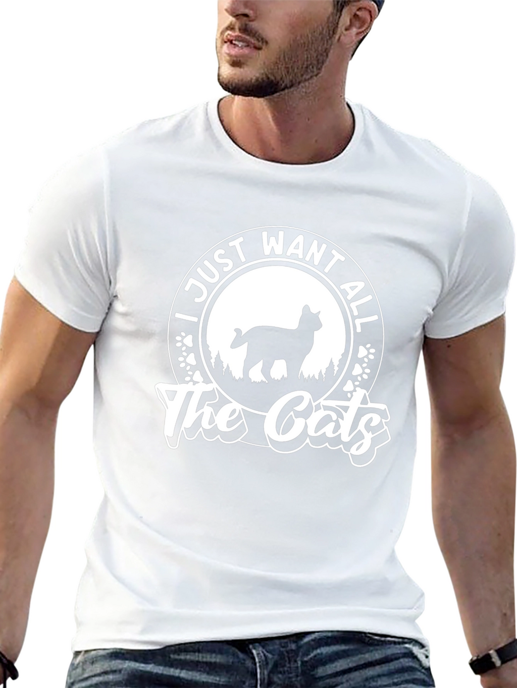 I Just Want All The Cats Graphic Tee