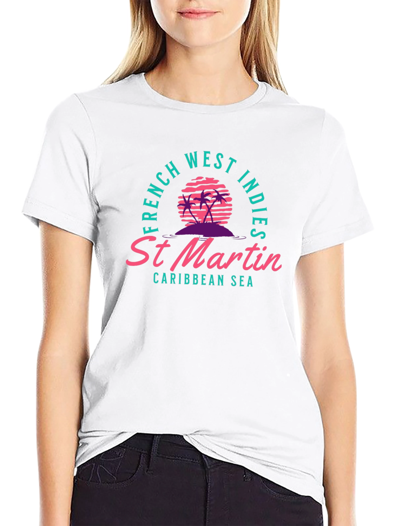 St Martin French West Indies Graphic Tee