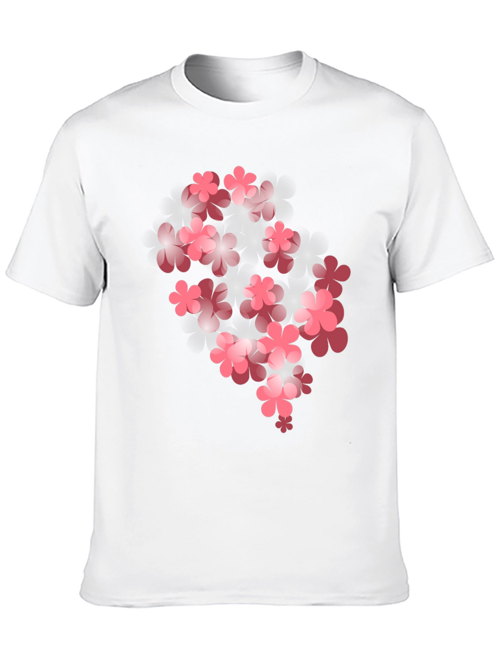 Floral Bloom Graphic T-Shirt - Black