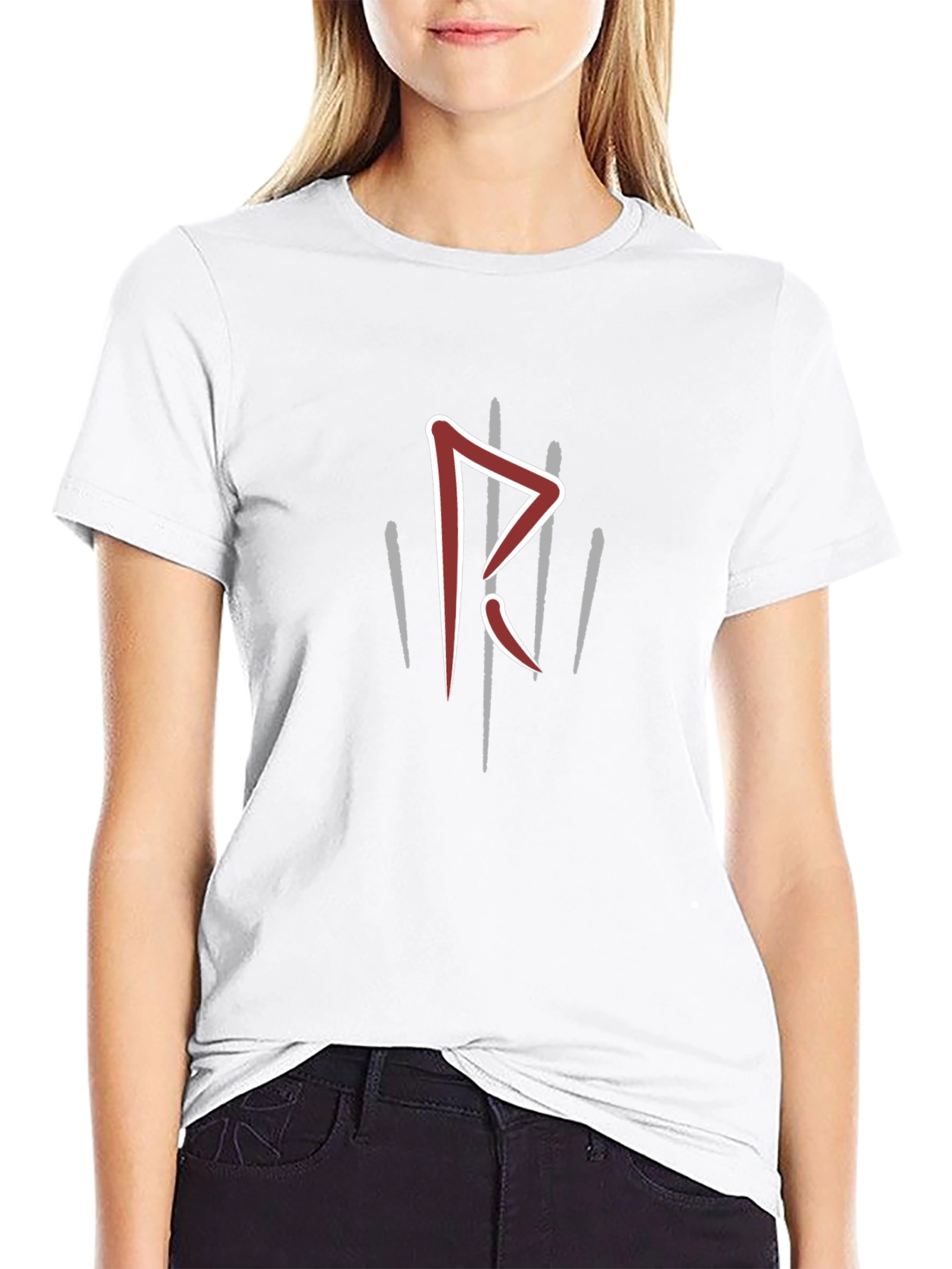 Rune Graphic Black T-Shirt