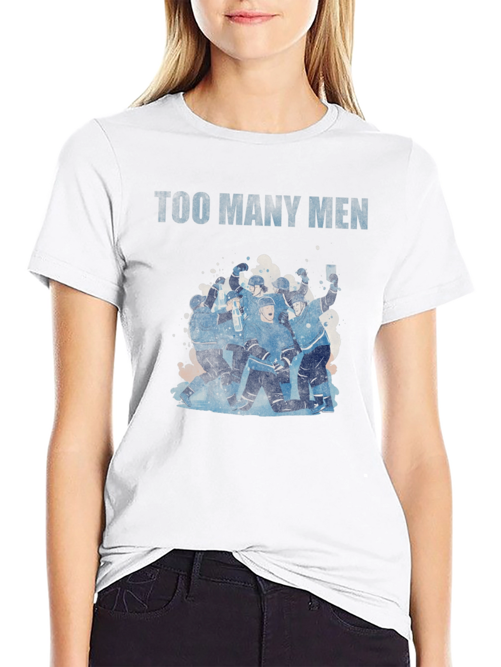 Too Many Men Hockey T-Shirt