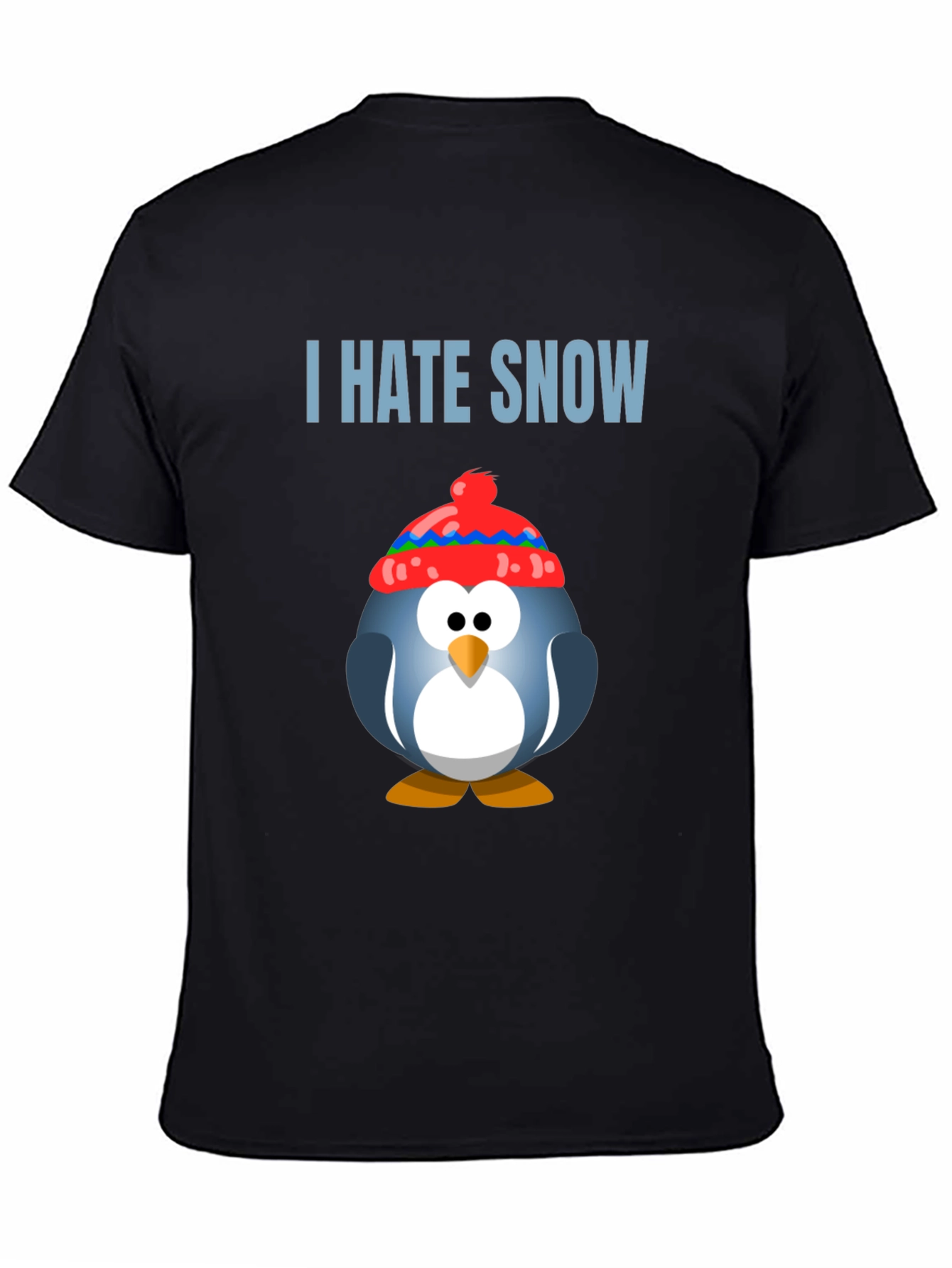 I Hate Snow Penguin T-Shirt