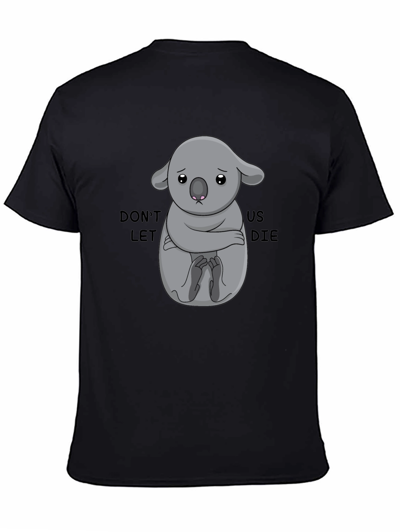 Save the Koalas T-Shirt - Black
