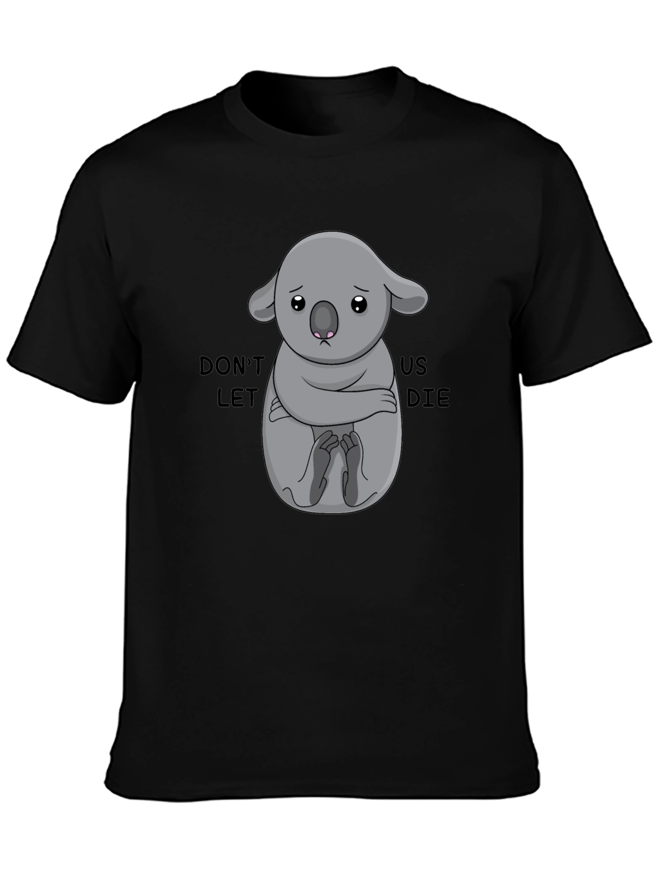 Save the Koalas T-Shirt - Black