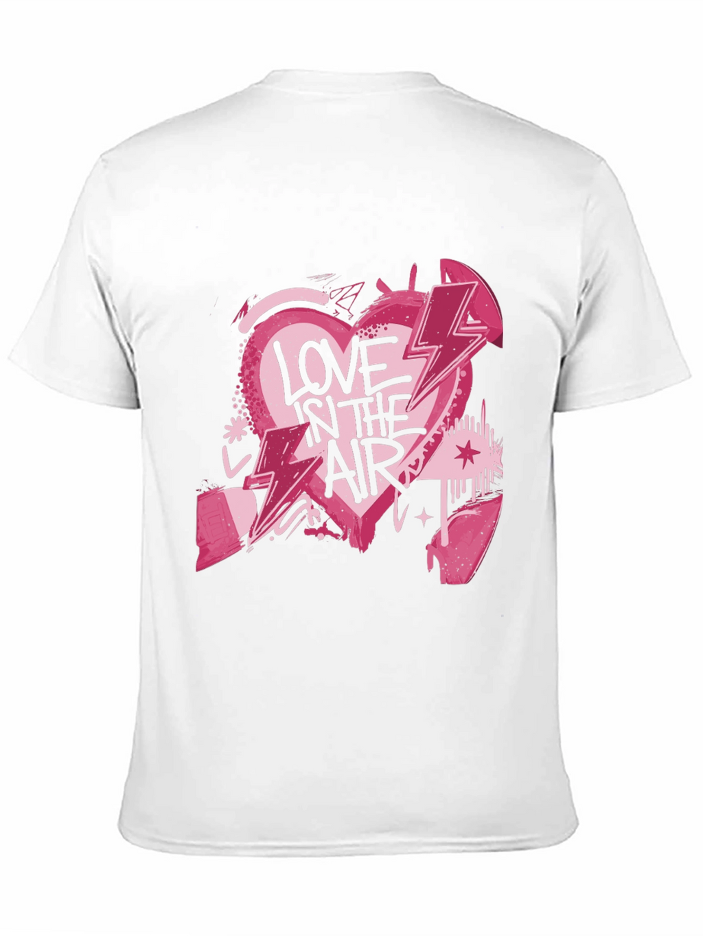 Love in the Air Graphic Tee - Black