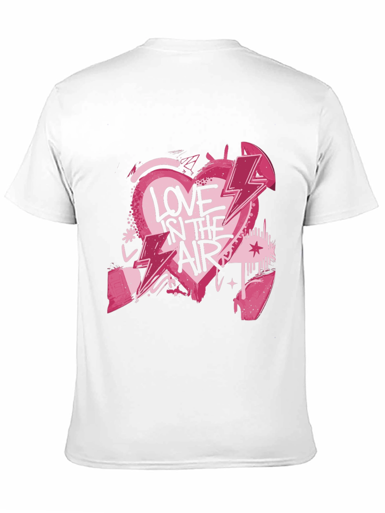 Love in the Air Graphic Tee - Black
