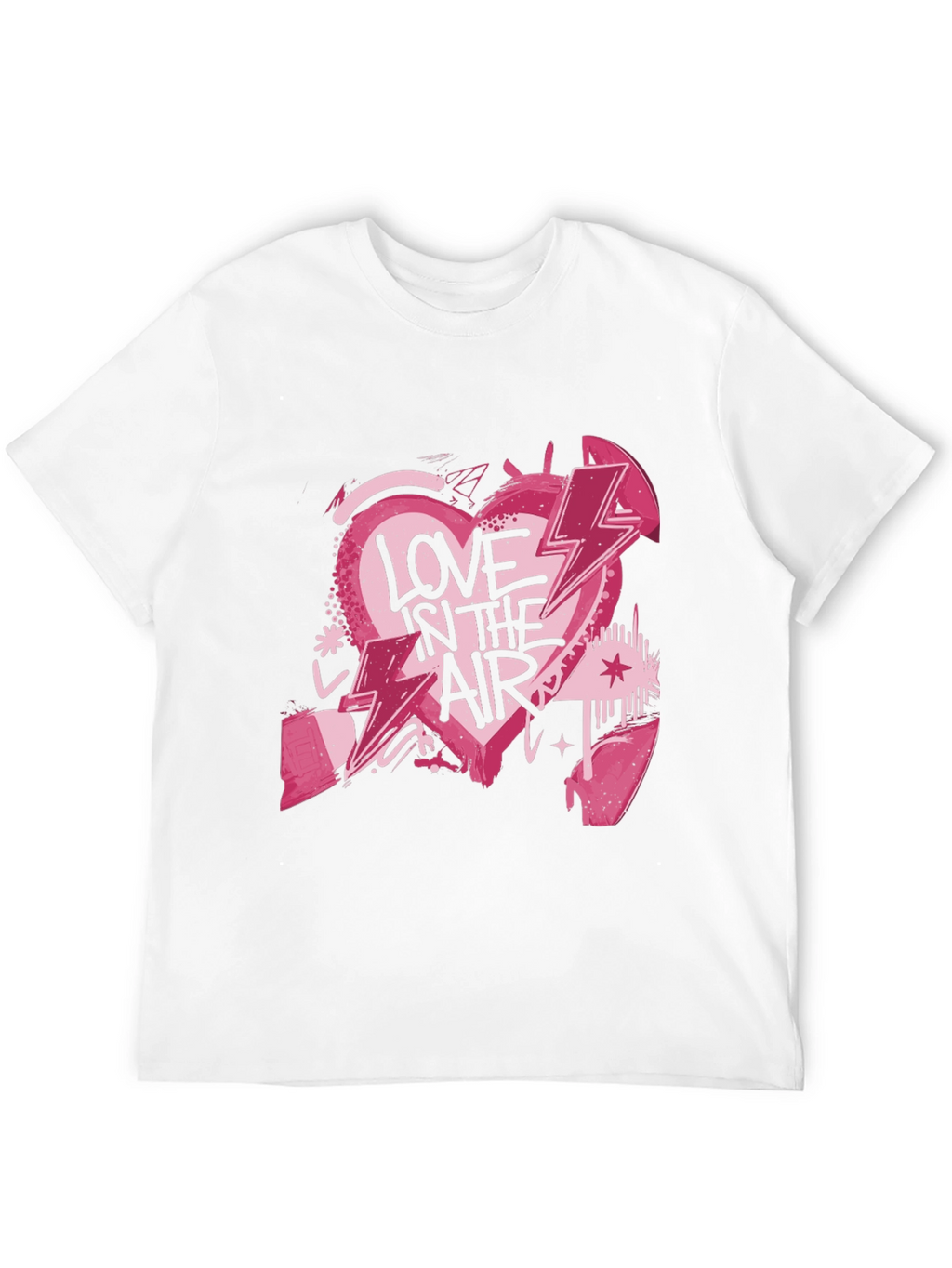 Love in the Air Graphic Tee - Black