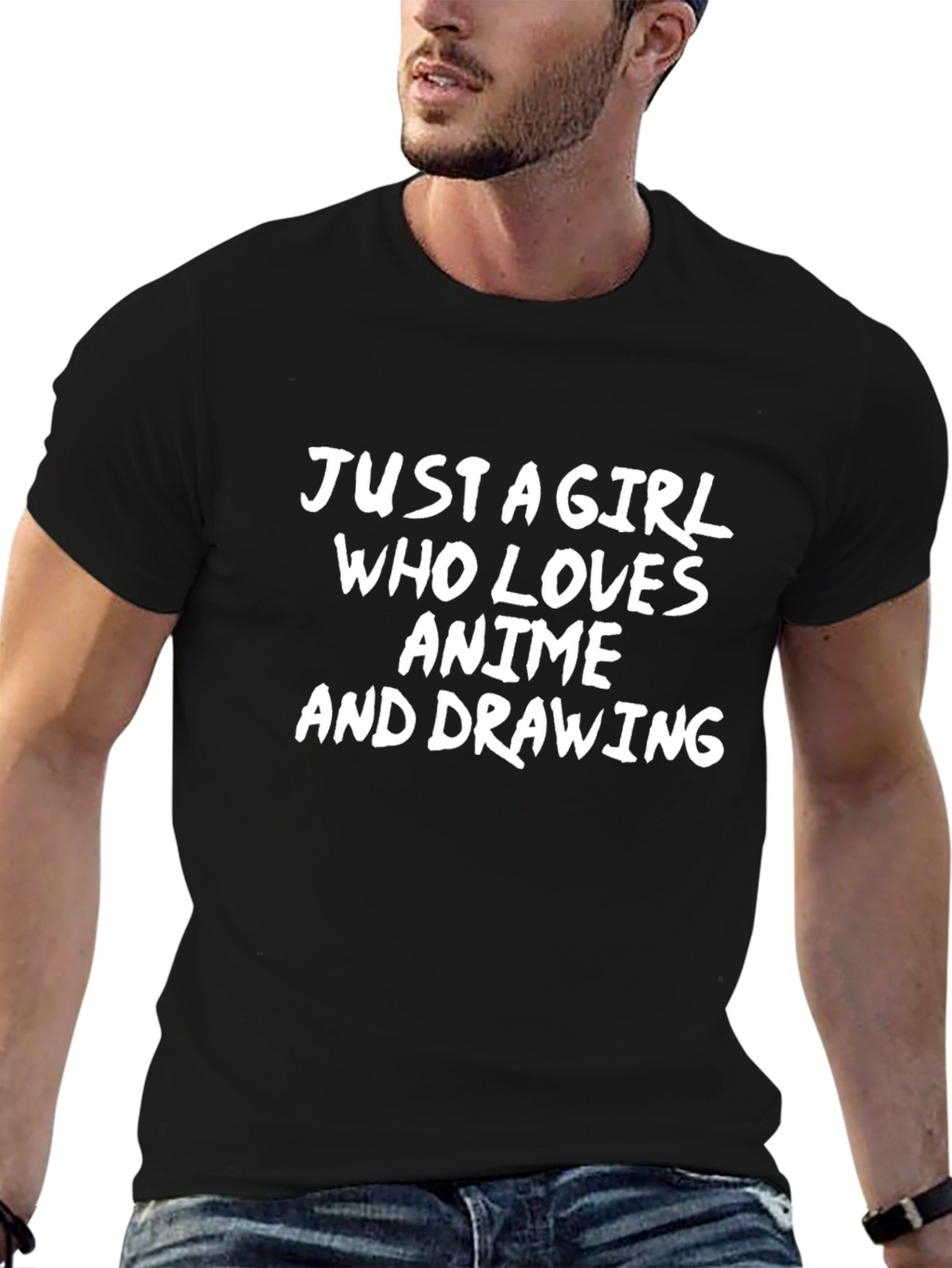 Anime & Drawing Lover T-Shirt - Black