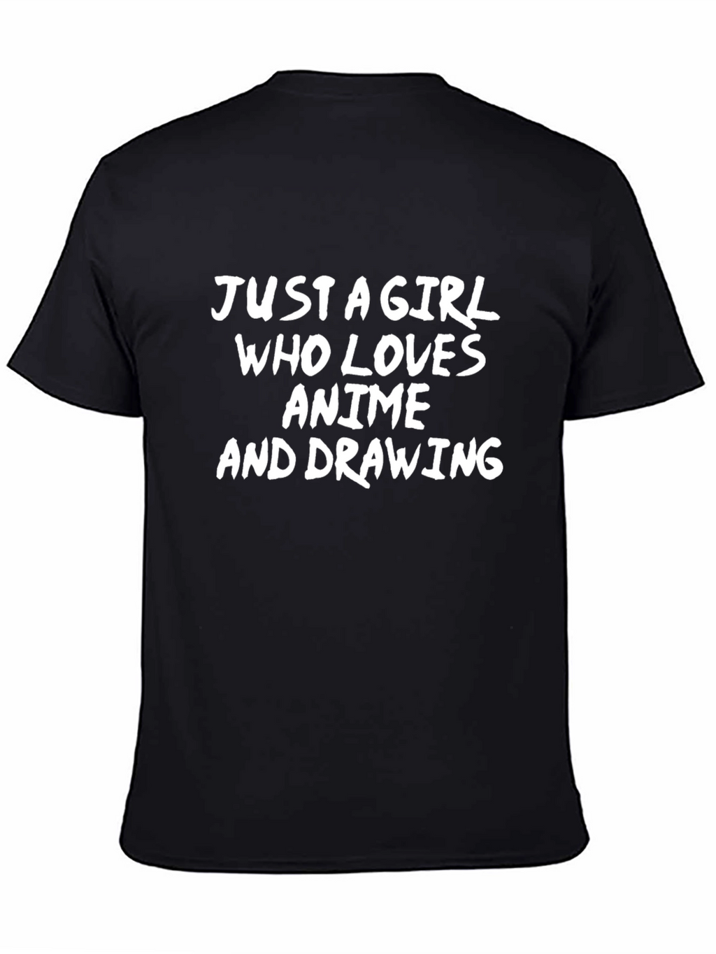 Anime & Drawing Lover T-Shirt - Black