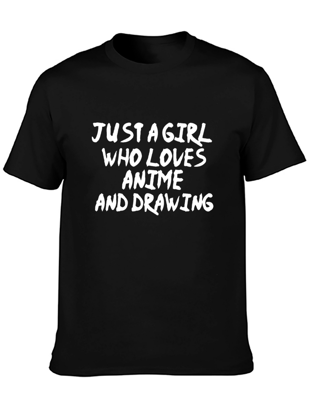Anime & Drawing Lover T-Shirt - Black