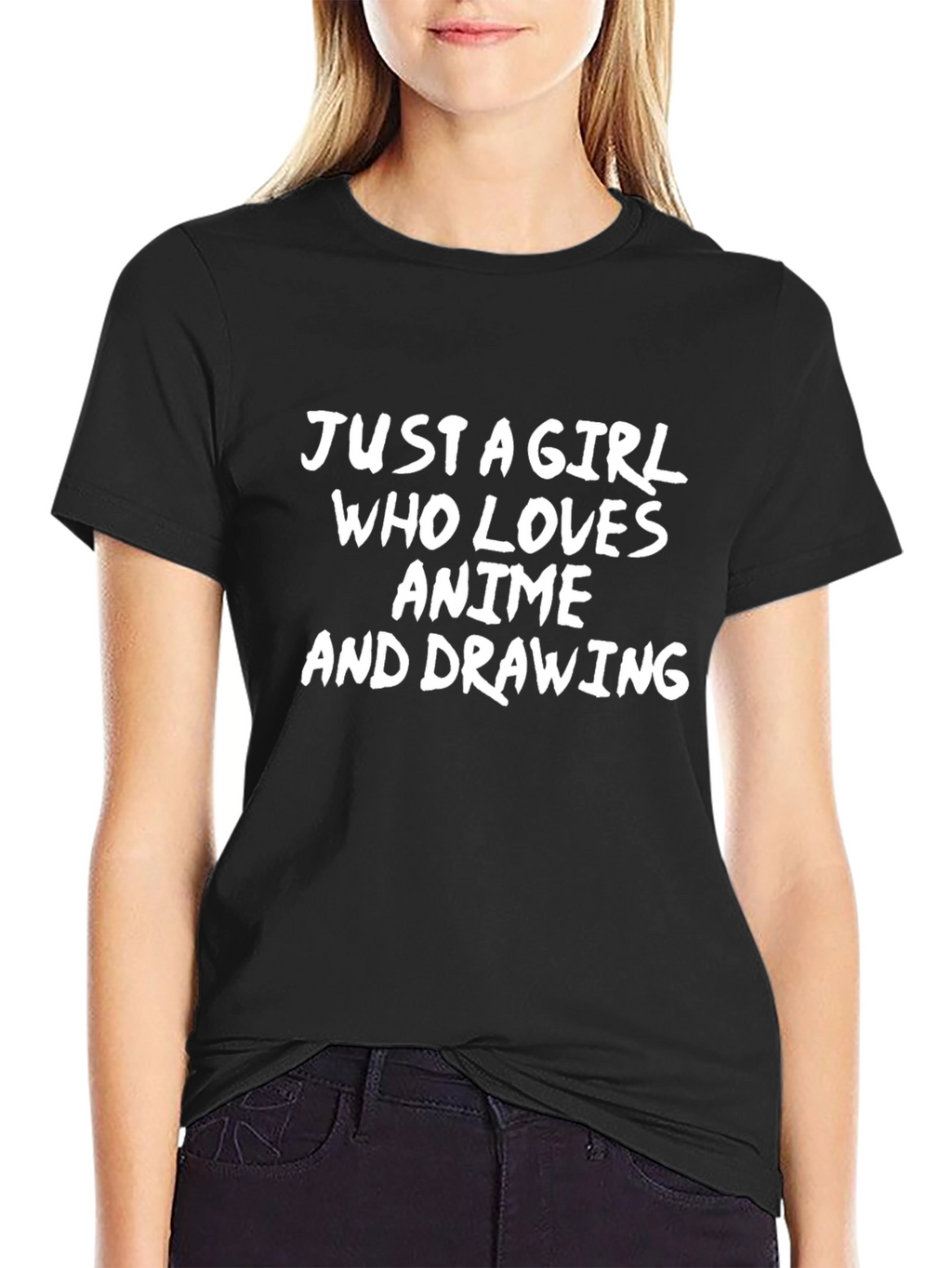 Anime & Drawing Lover T-Shirt - Black